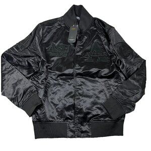 Pro Standard Mens Large Black‎ ASU Alcorn State Braves Football Jacket NWT